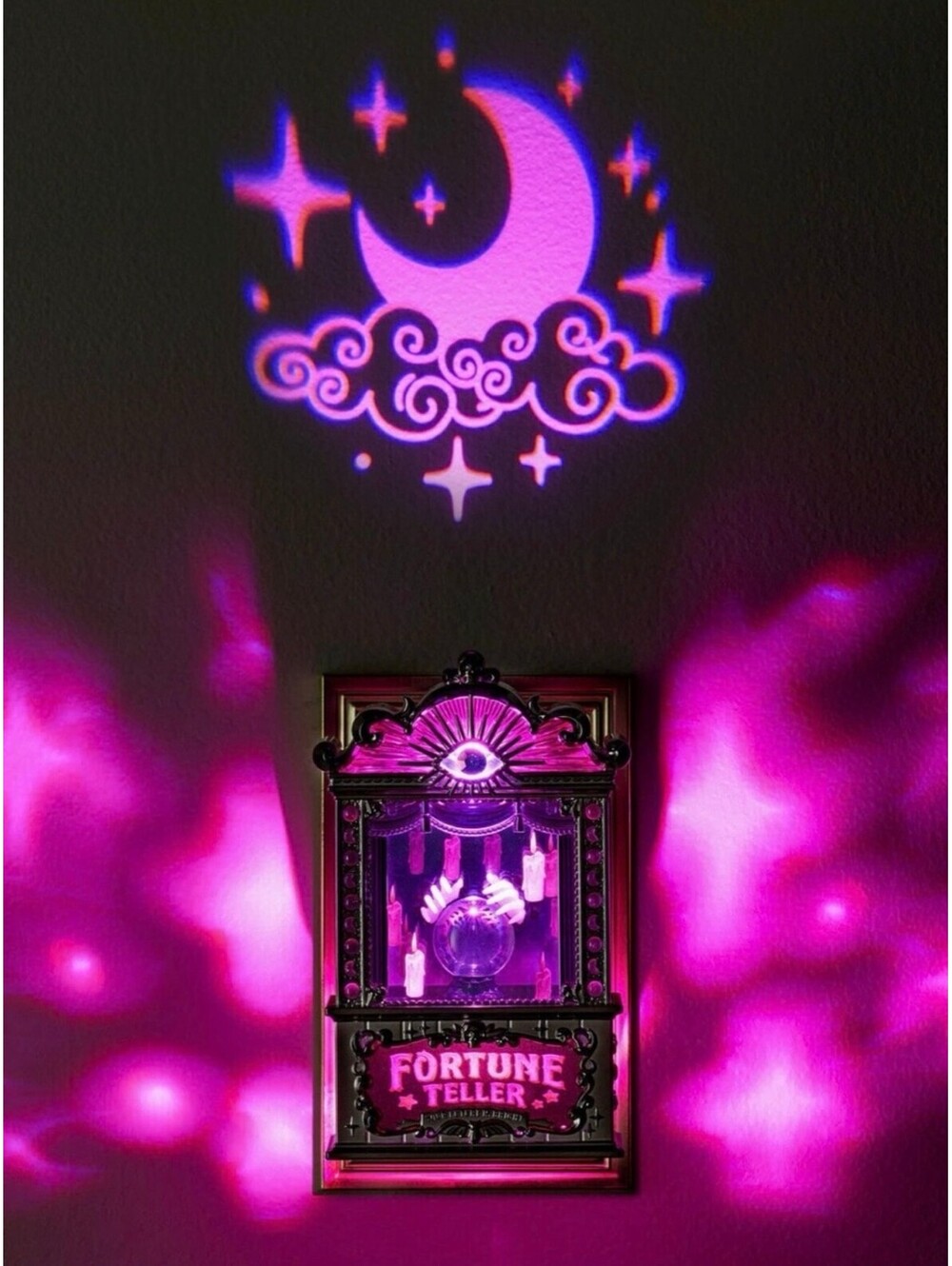 Purple Fortune Teller Projection Lamp wallflower BBW